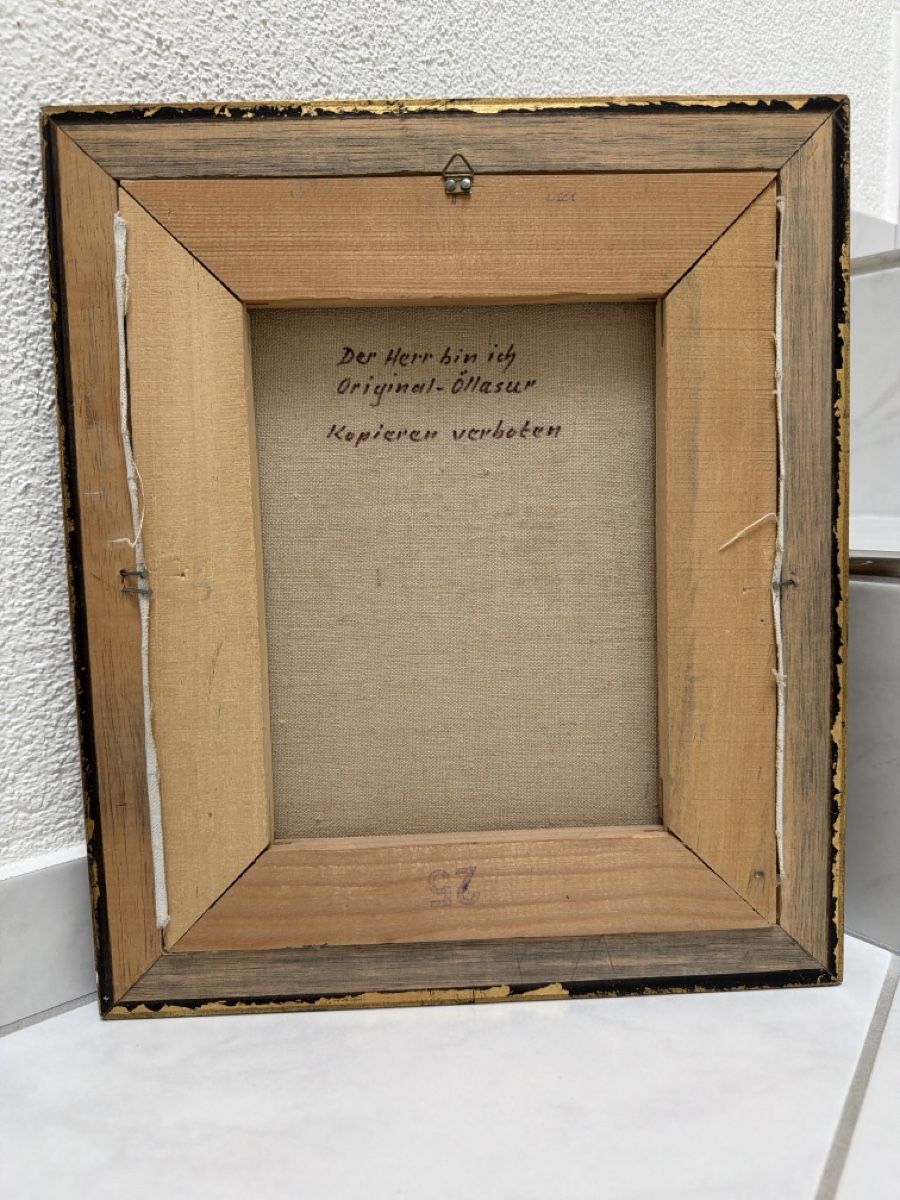 Tableaux: Gemälde, Katze, Erwin Pommerencke. – D'occasion à Biberist par Momo33 5