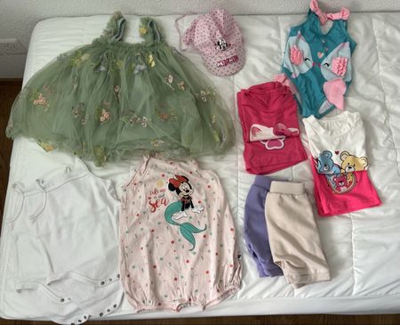 Sommerkleider Paket Mädchen Gr. 68/74