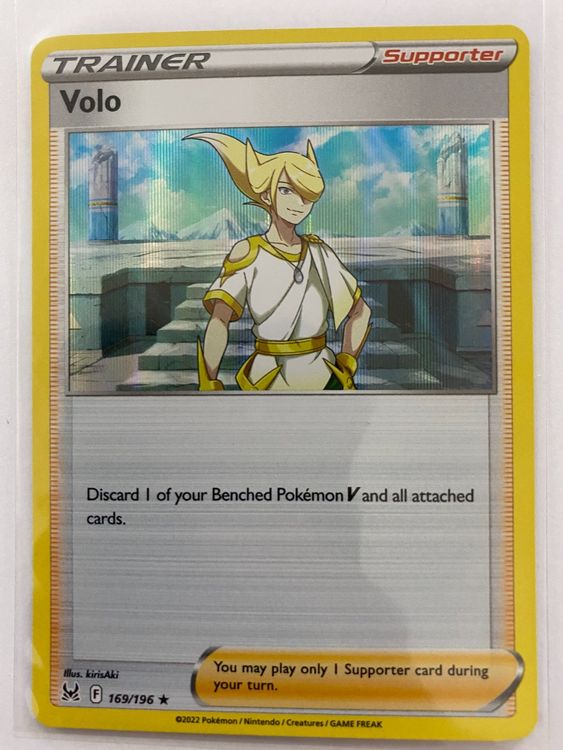 Pokemon Volo 169/196 holo Lost Origin EN Kaufen auf Ricardo