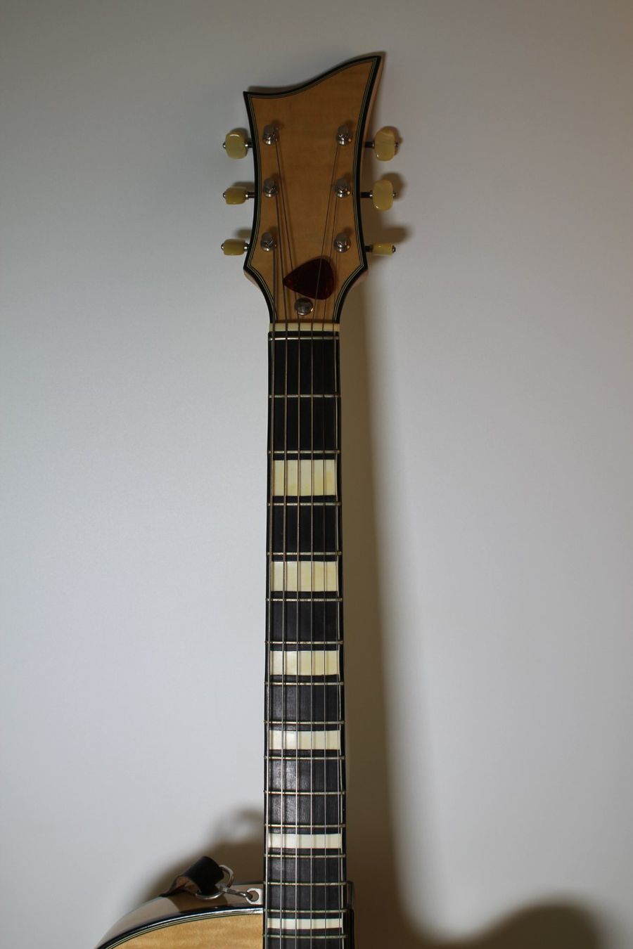 Vintage Strumenti musicali: Seltene Vintage Archtop E-Gitarre mit Koffer – Usato da Basel venduto da IRMAundFRED 3