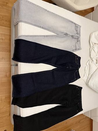Stradivarius D92 Jeans, 3 Stück, Grösse 38