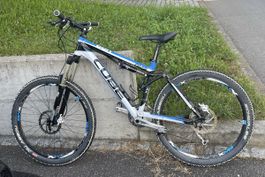 CUBE AMS Fully Bike, Rahmen 16 Zoll, Räder 26 Zoll, 27 Gänge