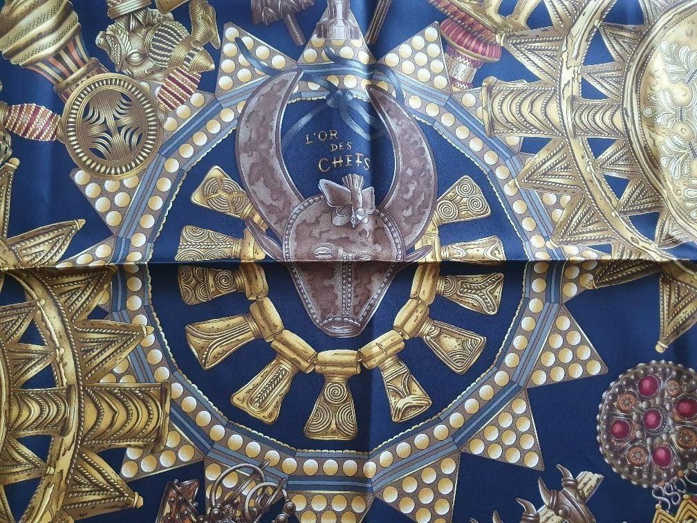 Hermès Foulard & Sciarpe: HERMÈS L'Or du Chefs – Nuovo (secondo la descrizione) da Wollerau venduto da Siamginger 1