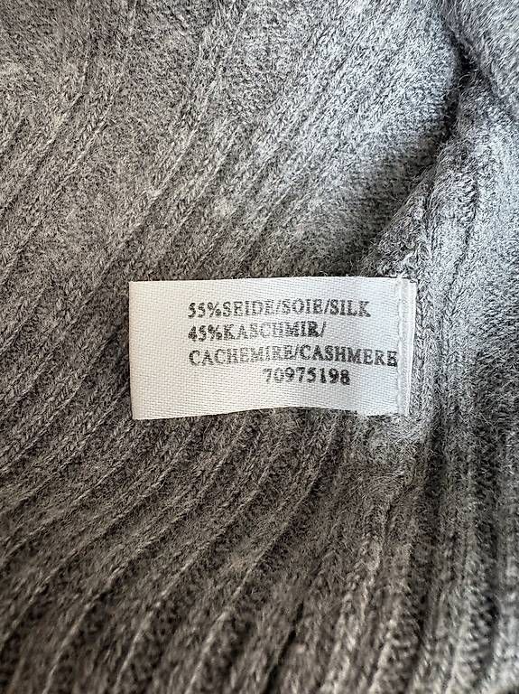 T-Shirts: Seide-Kaschmir Strickshirt grau Gr. XS – Gebraucht aus Schaffhausen von Miorajah 3