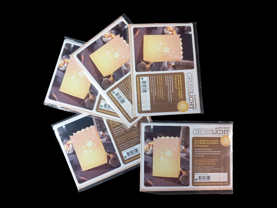 Cartoline: LUMINARIA Grusslicht, 5 Stück – Nuovo e nell'imballaggio originale da Hünenberg venduto da Restwert_Zug 2