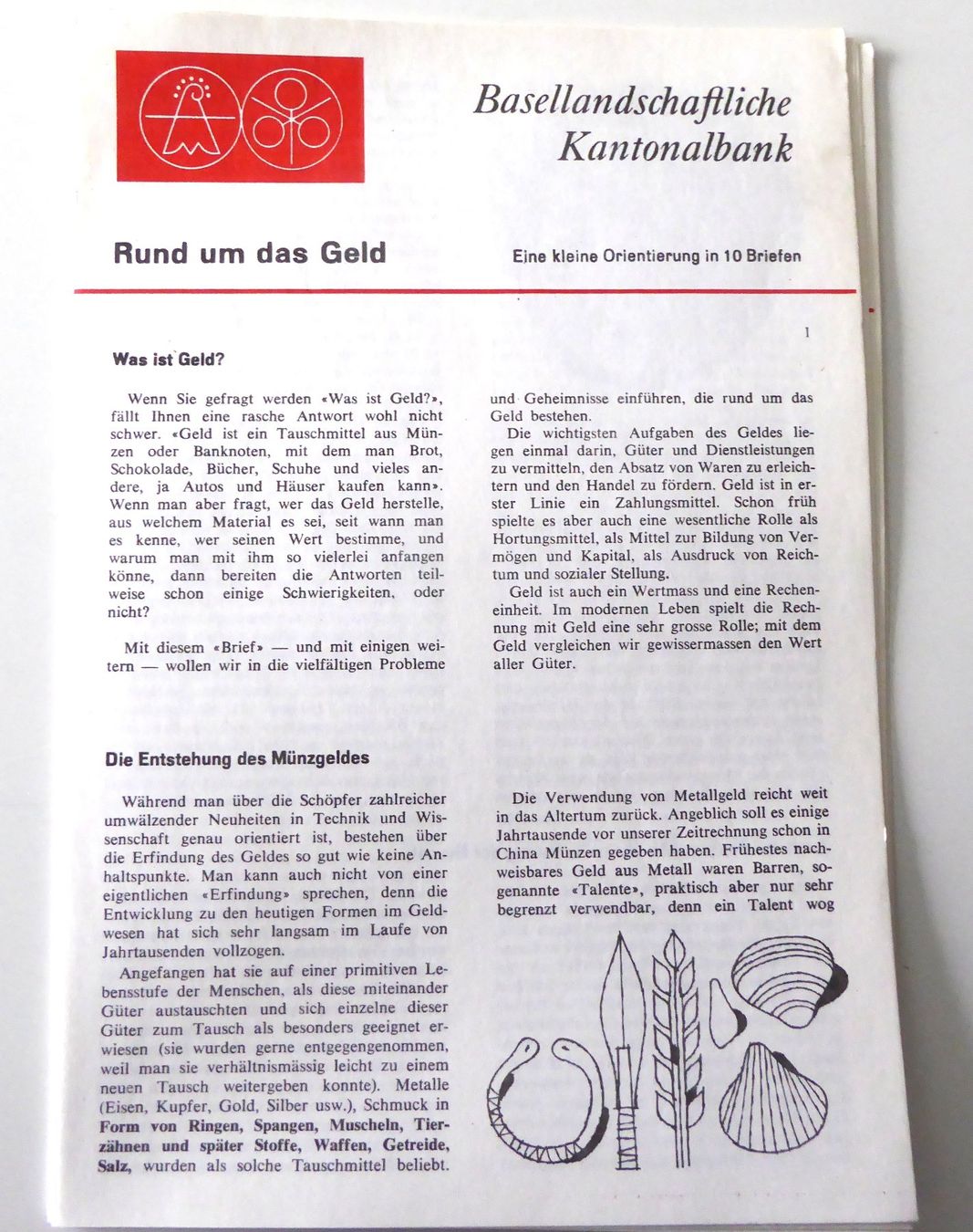 Riviste & Magazine: 10 Hefte à 4 Seiten Rund um das Geld – Usato da Aesch BL venduto da Kauri1 6