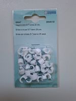Nagelbriden für Kabel 5-7 weiss 25 Stk. Marke Steffen