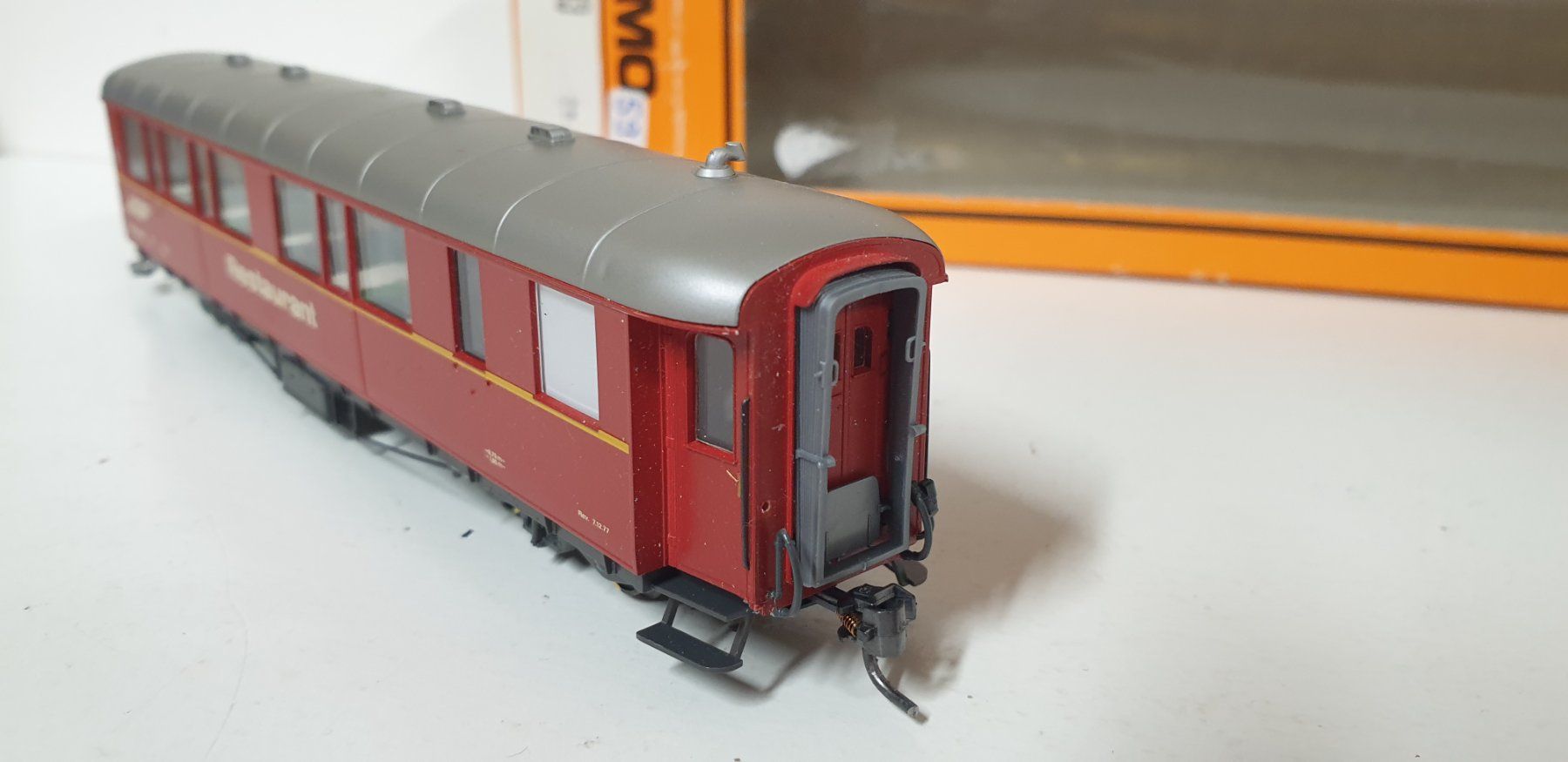 Bemo Modellini di ferrovie: Bemo RhB Restaurant 3274 113 – Usato da Geroldswil venduto da TopTrain54 5