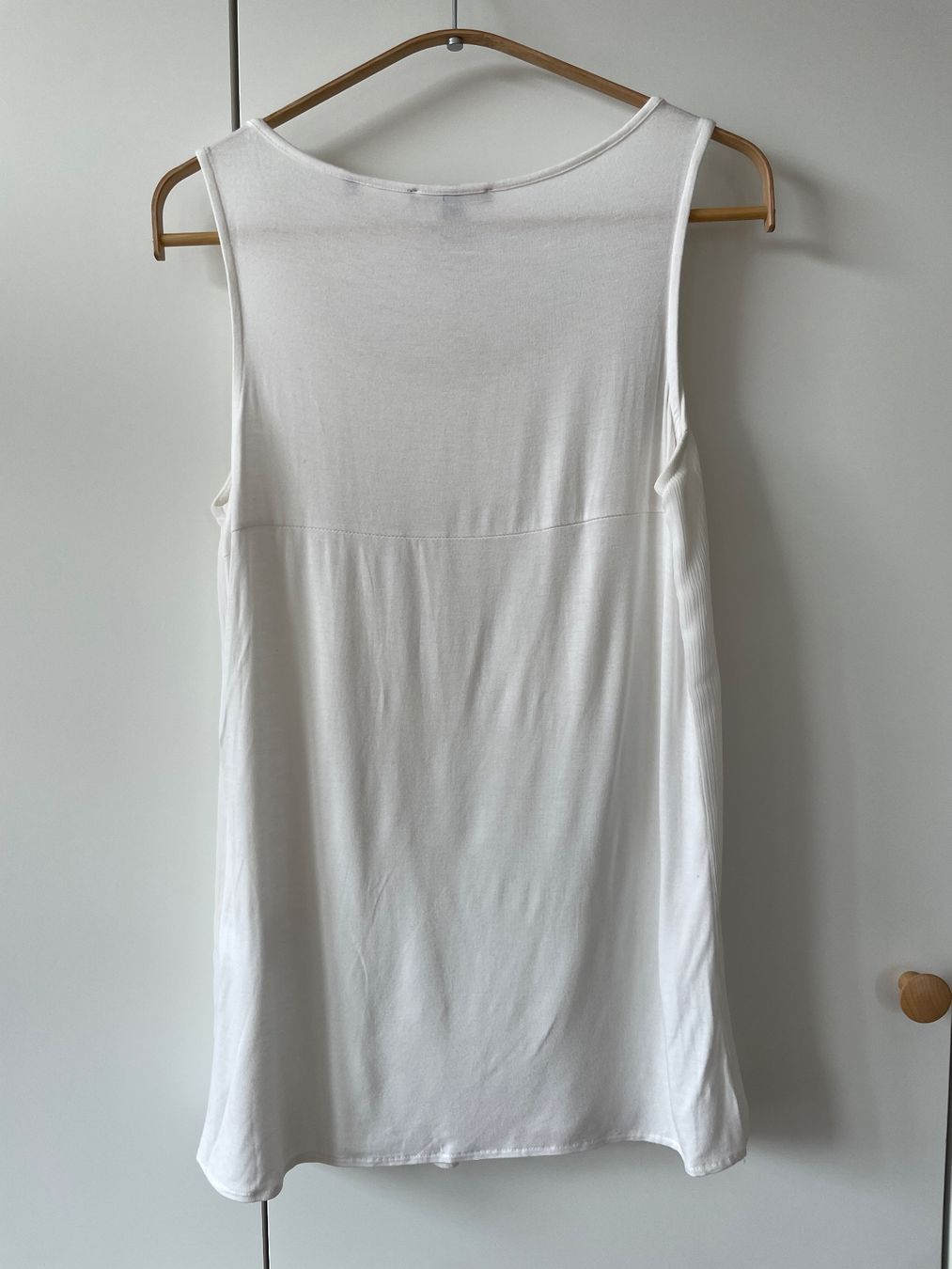 Top: Weisses zero Sommer-Top "Thea" mit Pailletten, Gr. 36 – Usato da Neukirch an der Thur venduto da bee88 3