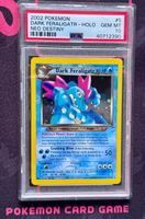 Dark feraligatr holo #5 psa10 Neo Destiny EN Pokémon