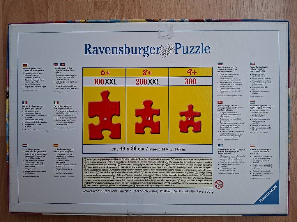 Ravensburger Puzzle: Puzzle Ravensburger "Disney Princess" 9+ – Usato da Wangen SZ venduto da coni2204_10 1