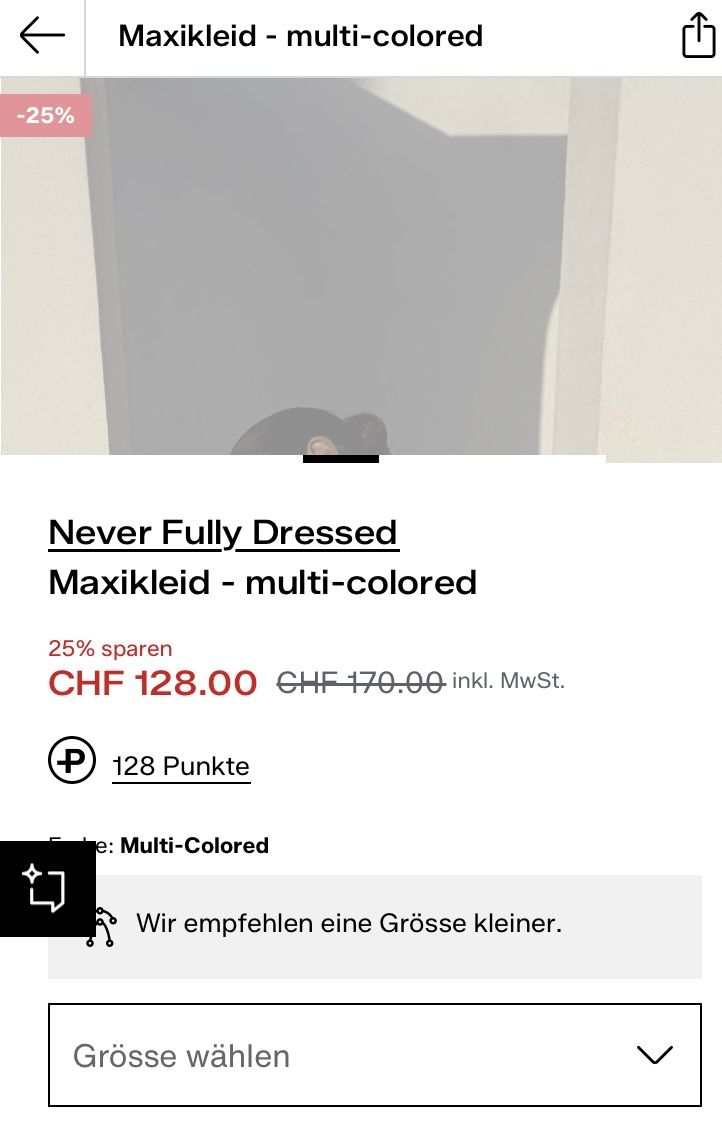 Robes: Maxikleid Never Fully Dressed Multi-Colored Gr. 36 Neu – Neuf avec emballage d'origine à frauenfeld par Lahu8 6