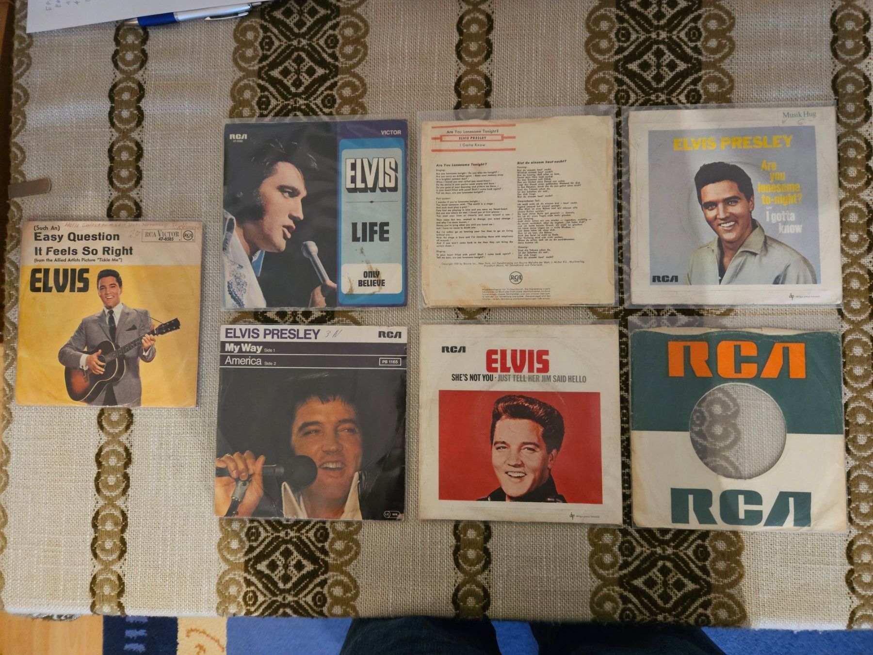 Schallplatten: Kleine Elvis Sammlung zu verkaufen – Gebraucht aus Wittenbach von phipps68