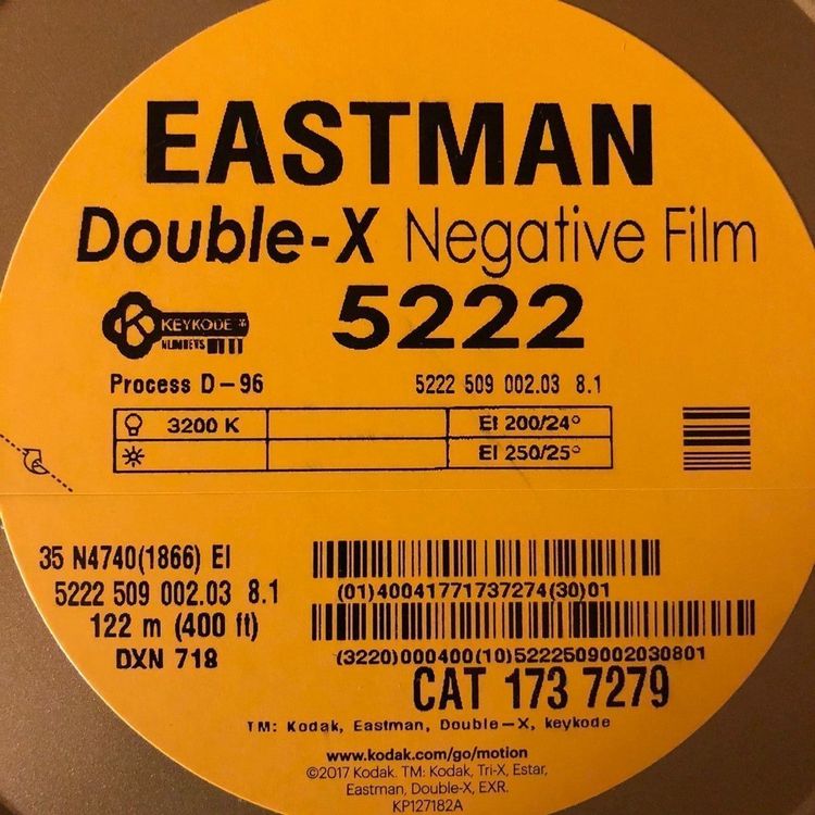 Kodak Eastman Double X Película b/n 35mm Carga – Foto Hércules