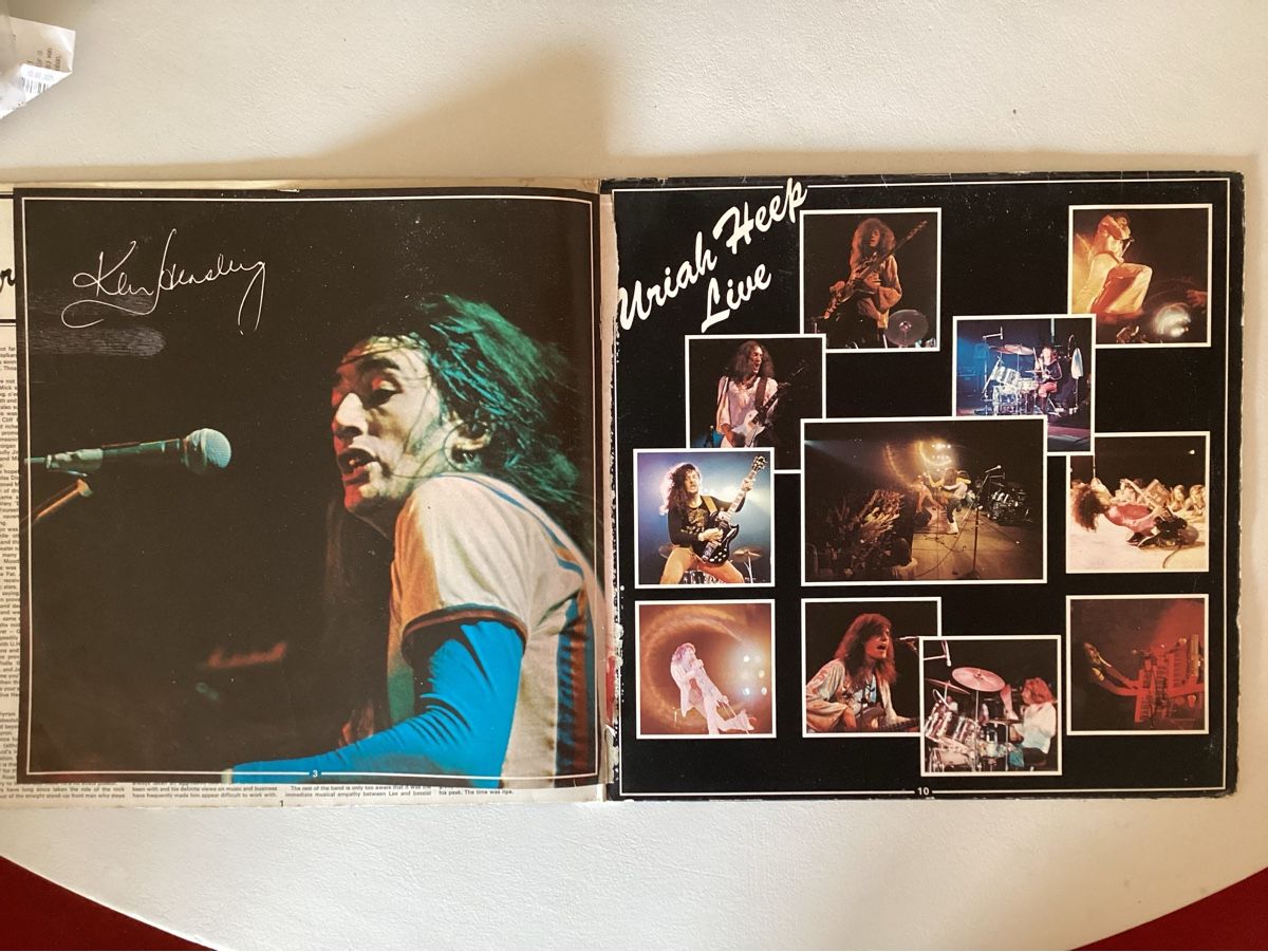Schallplatten: Uriah Heep Live 1973 Doppelalbum – Gebraucht aus Zürich von Rockbyrd 3