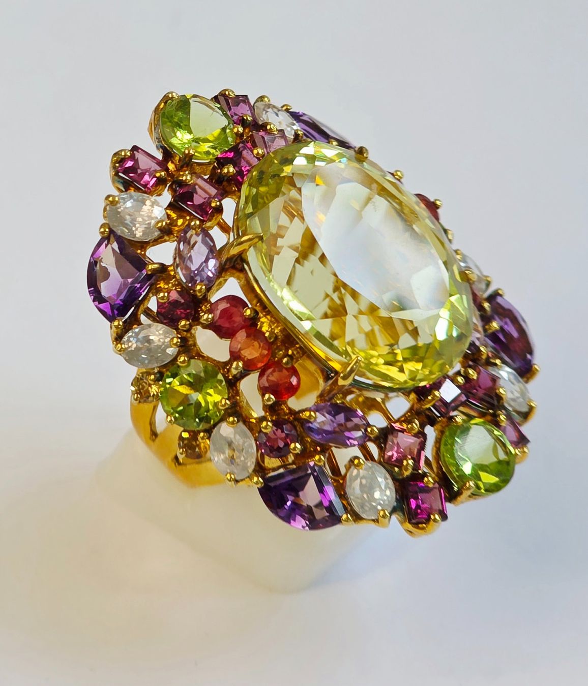 Sonstiger Schmuck: Set Ring Ohrringe Gelb Edelsteine Neu – Neu (gemäss Beschreibung) aus Zürich von ben_mn5h 4