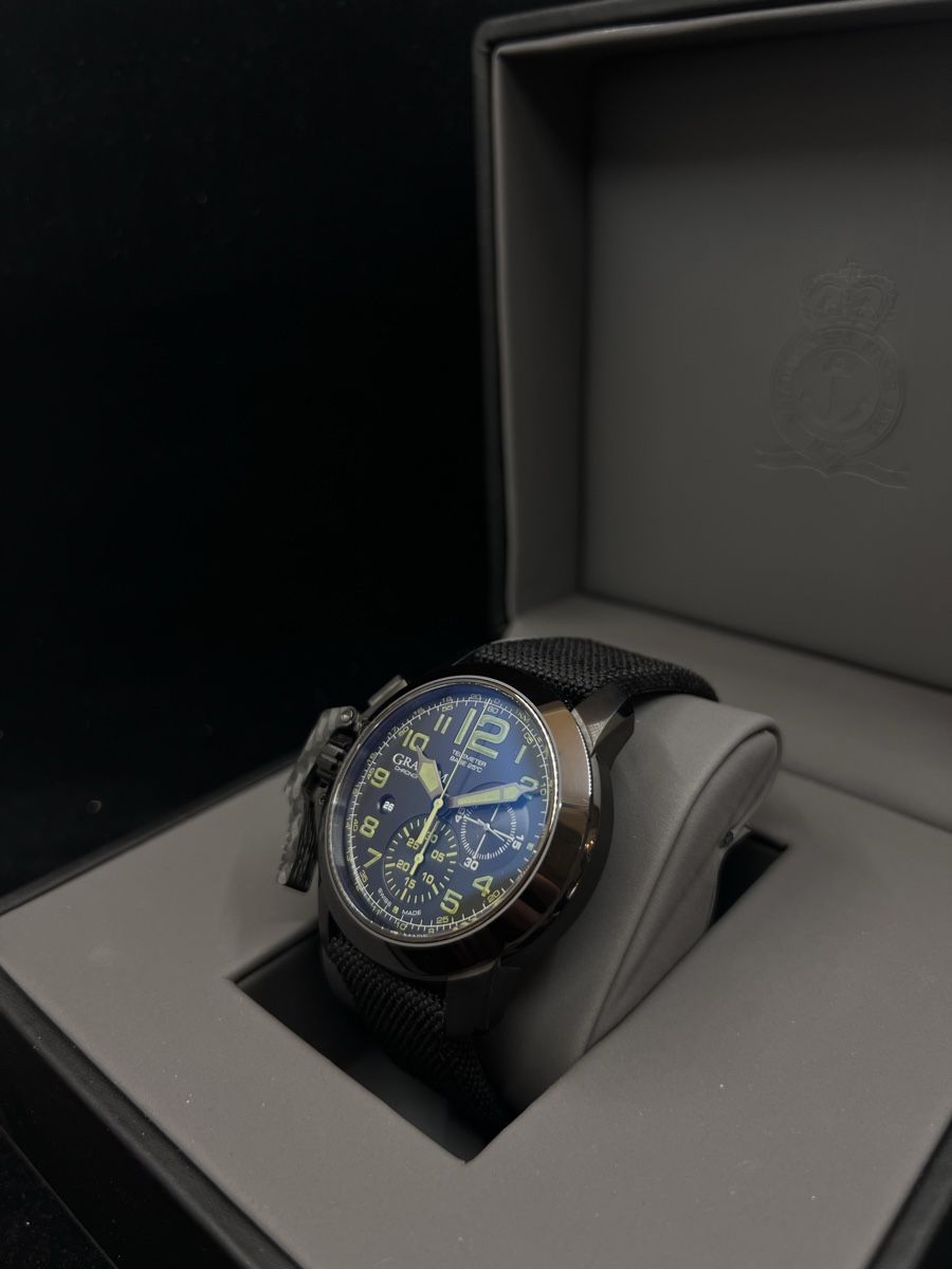 Graham Orologi: Graham Chronofighter Oversize NEU – Nuovo e nell'imballaggio originale da Zürich venduto da Centralwatches 2