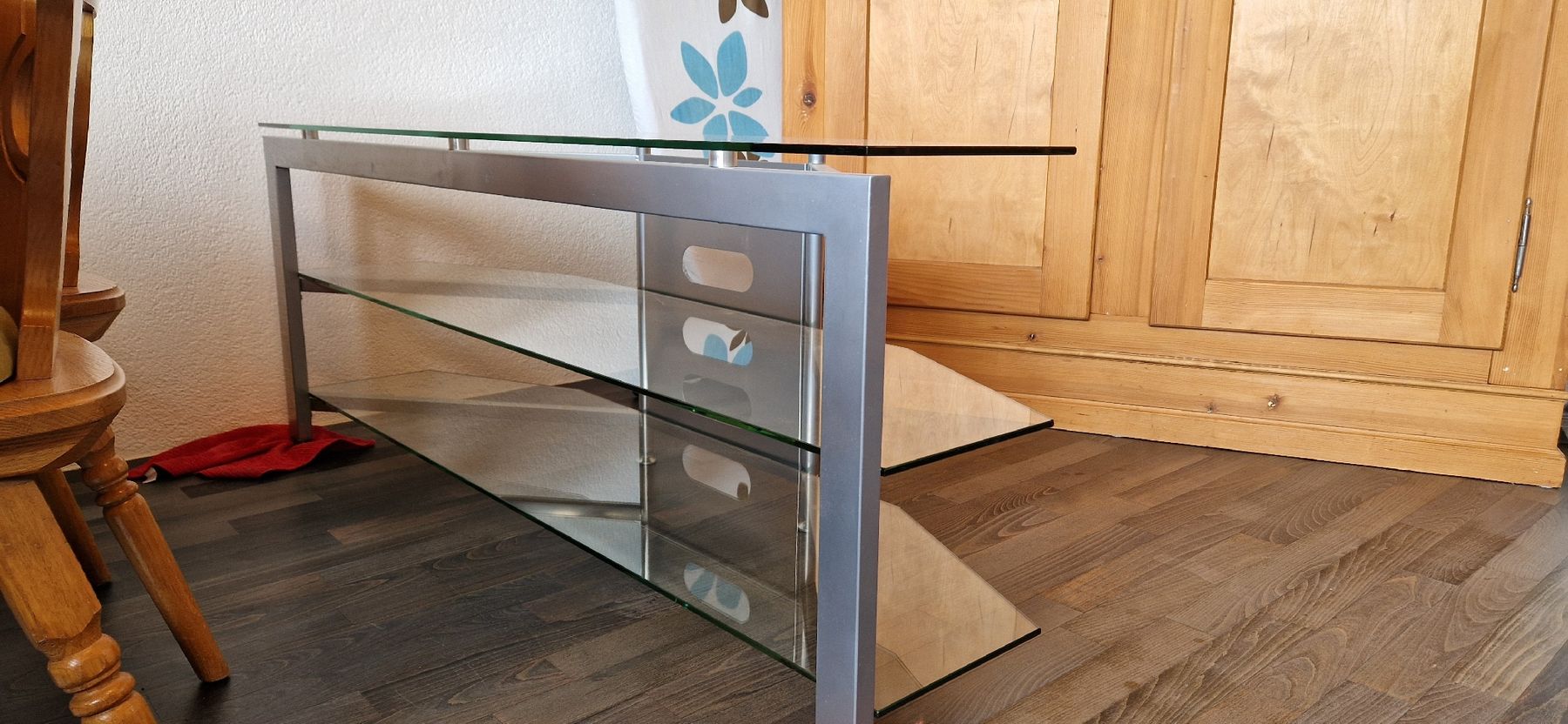 Mobili TV: TV Möbel Glas / Metall – Usato da Jakobsbad venduto da jube.schmid 3