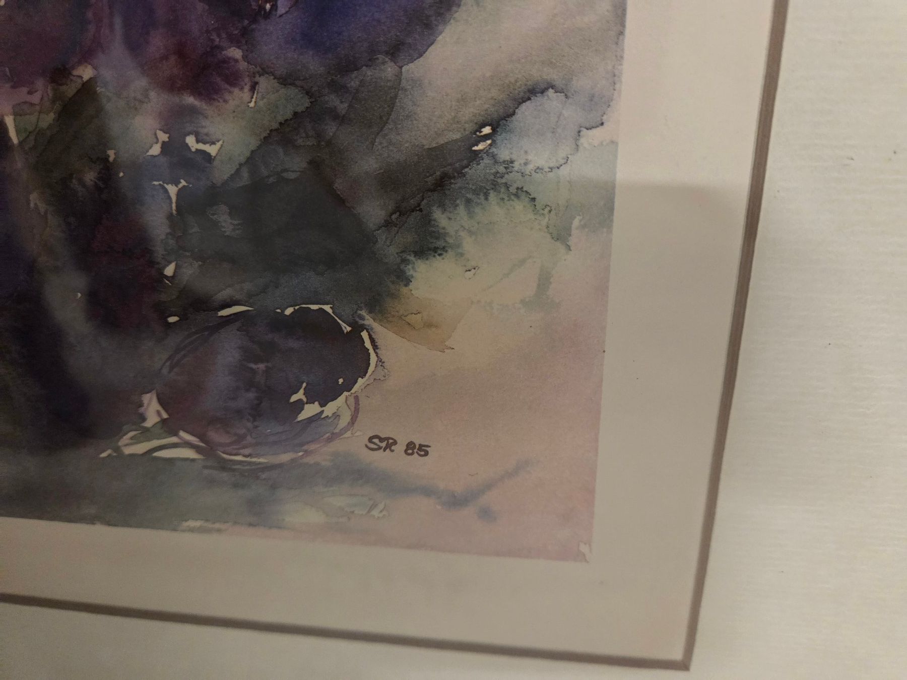 Gemälde: Aquarellbild "Tulpen" – Gebraucht aus St. Gallen von Razoon77 2