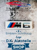 BMW M6 Emblem Logo Schriftzug für Heckklappe Chrom Glanz