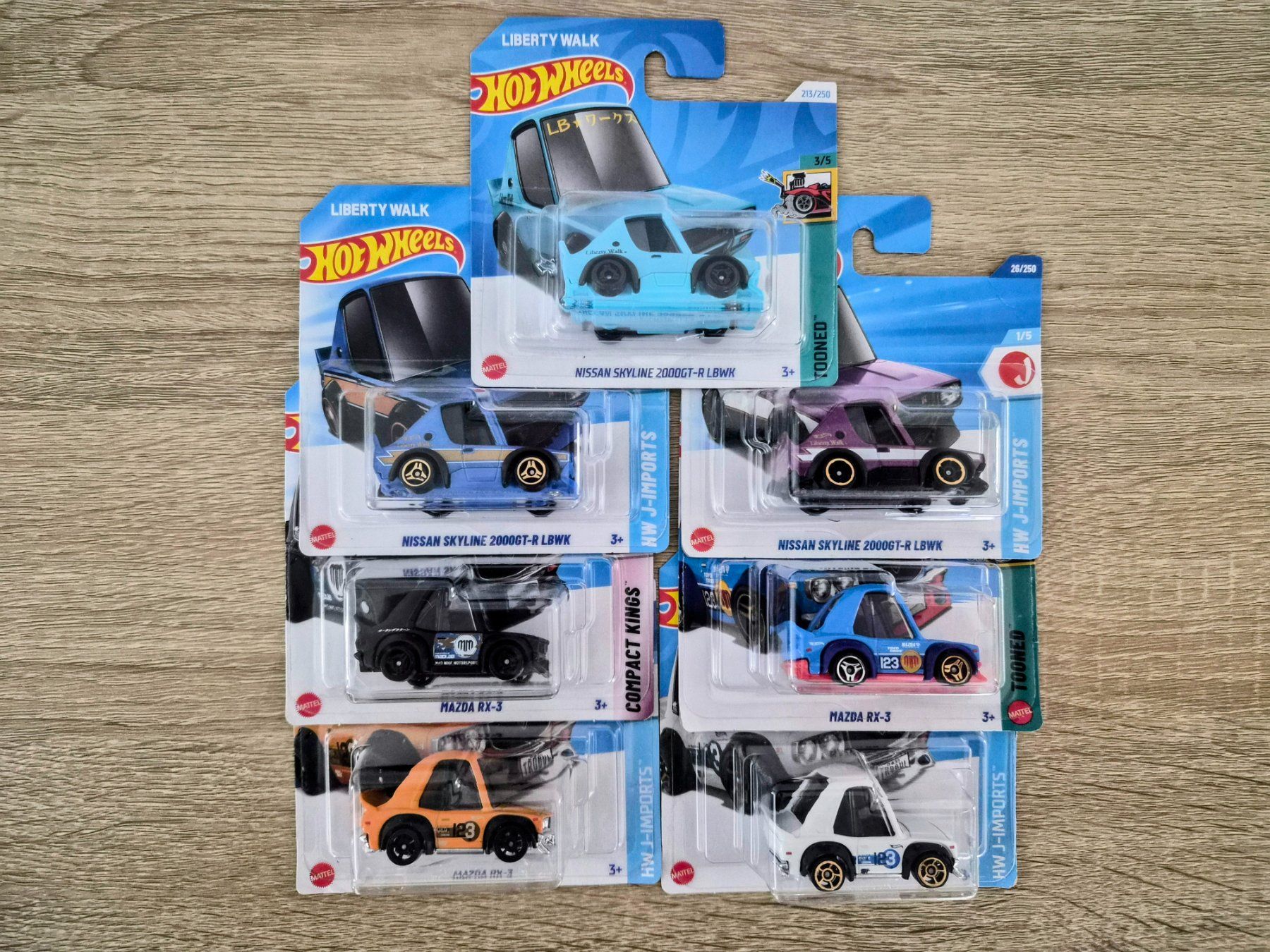 Hot Wheels Modellini d'auto: Hot Wheels MAZDA RX-3 TOONED 7x – Nuovo e nell'imballaggio originale da LUZERN venduto da 6O15 3