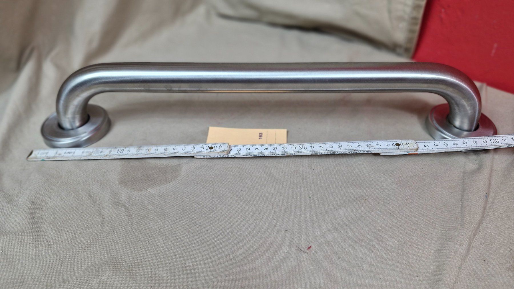Ringhiere: Haltegriff WC oder Badewanne Chromstahl 52 cm (163) – Usato da Dorf venduto da Zur-Lingg