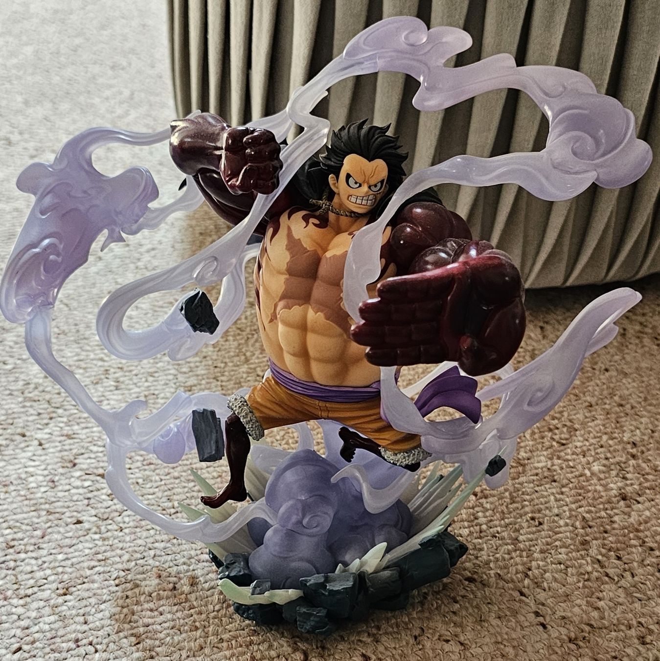 Bandai Statuette: One Piece Monkey D. Luffy Gear 4 Figur – Nuovo (secondo la descrizione) da Glarus venduto da Ali_Akdogan