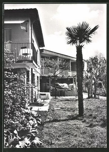 Cartoline postali: Muzzano, Garni VILLA DEL SOLE, circolata 1965 – Usato da Frauenfeld venduto da POML