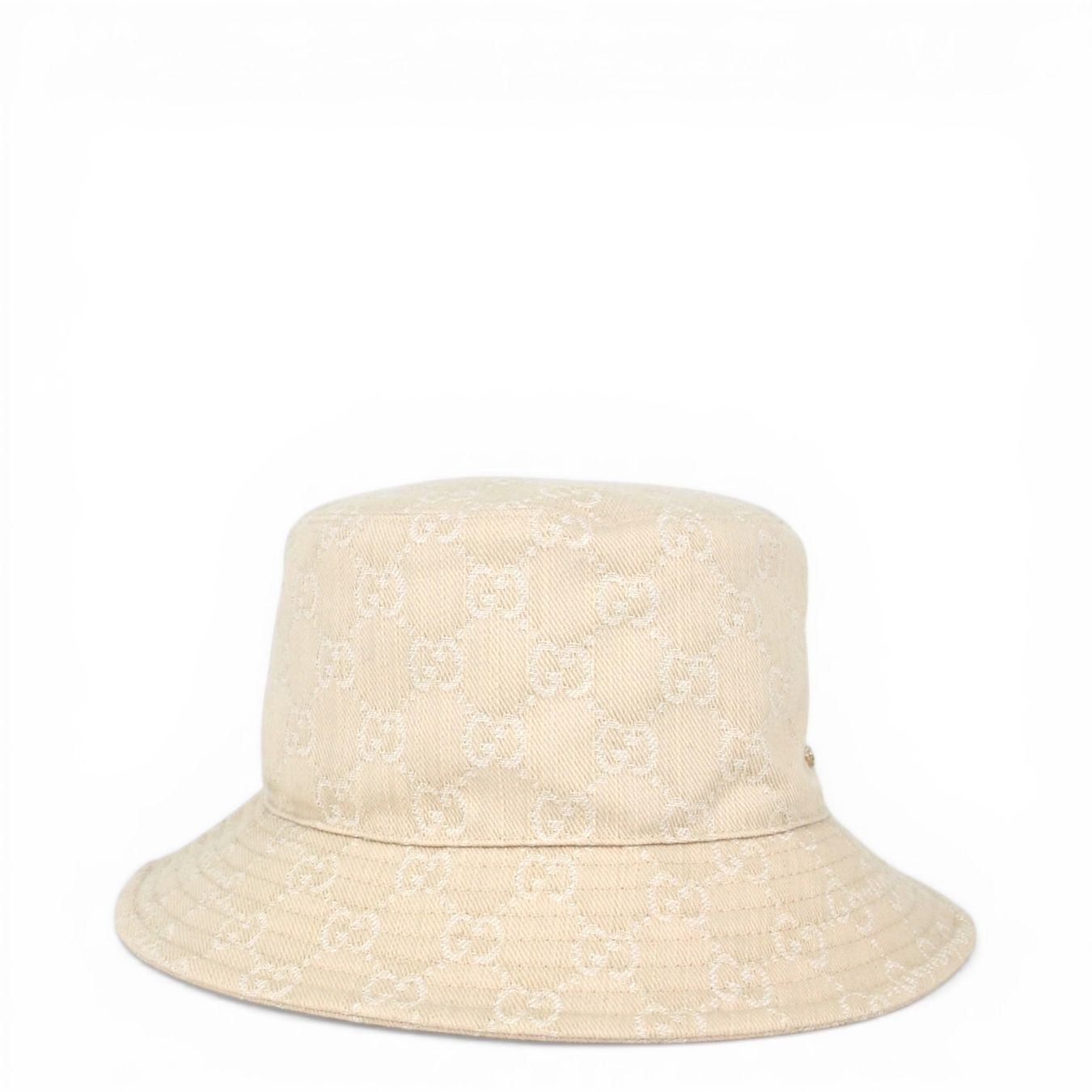 Gucci Copricapi, berretti & cappellini: Gucci Bucket hat GG beige Gr. 57 – Usato da Binningen venduto da Designerlabels 3