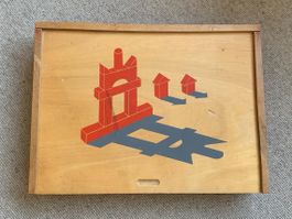 Antikes Spielzeug "Baukasten"