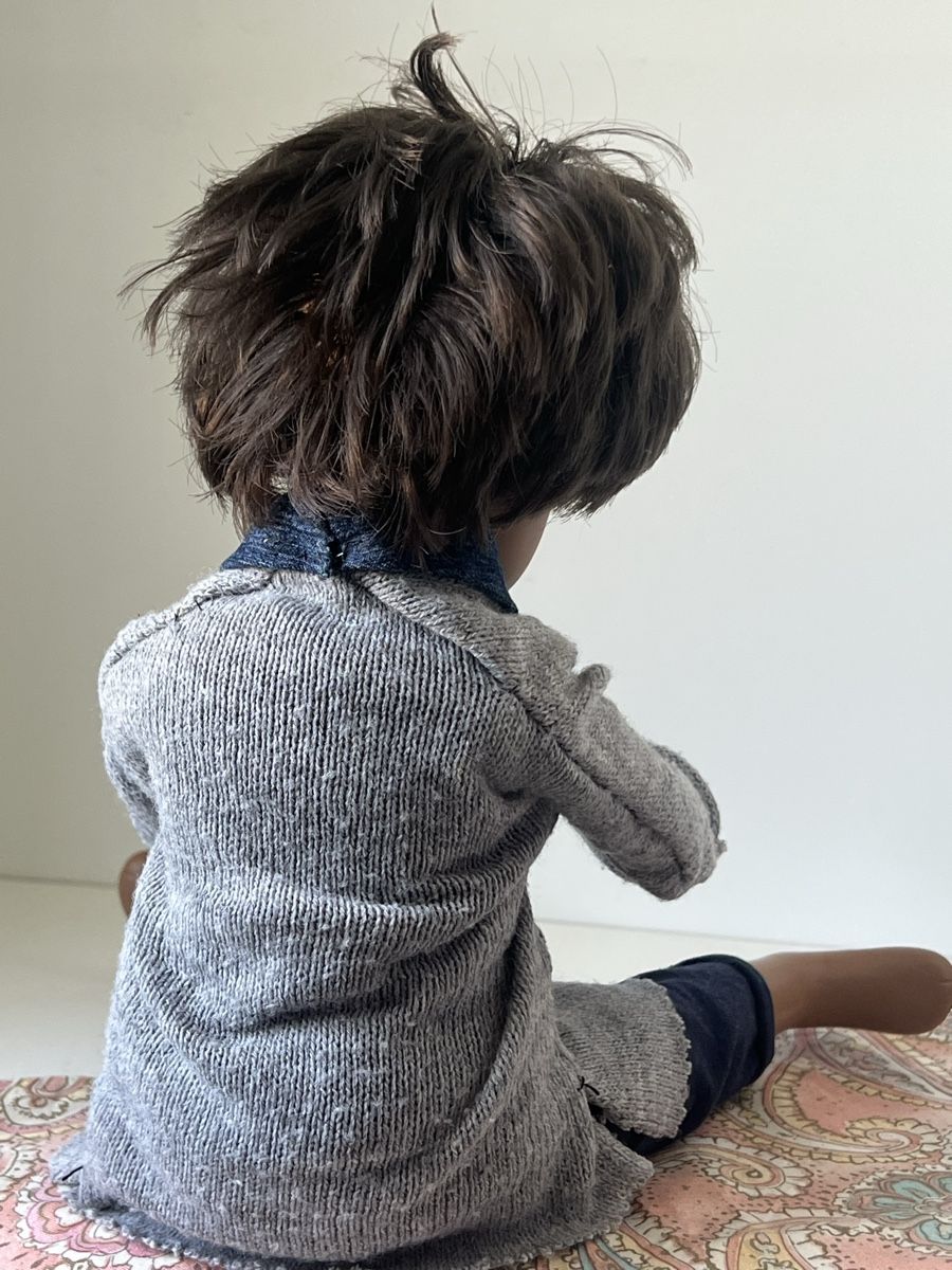 Sasha Morgenthaler Bambole: Sasha Puppe Junge dunkelhaarig – Usato da Basel venduto da Caramelbonbon 4