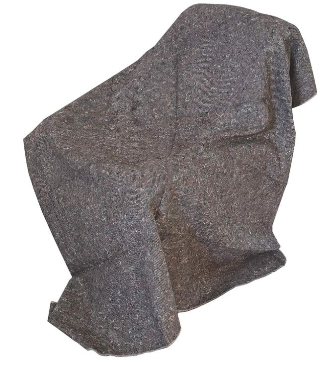 Coperte: 25 x Packdecken Möbelpackdecken ca 350g/m² - Grau, 150x200cm – Nuovo e nell'imballaggio originale da Bülach venduto da SwissStoreInShop 2