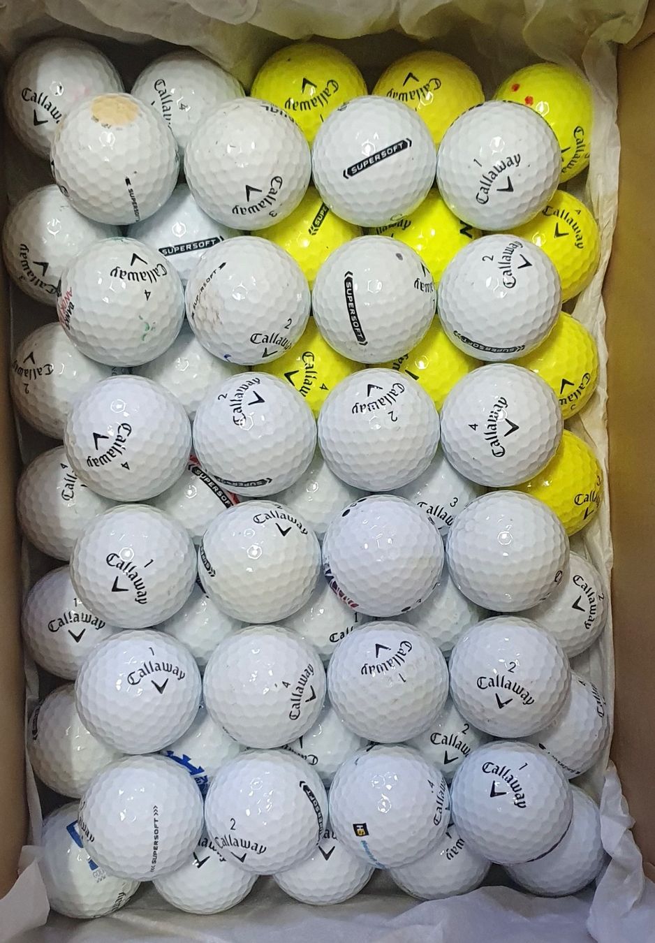 Callaway Palloni: Callaway Supersoft 74 Bälle, mit Erfahrung – Usato da Allschwil venduto da Gorgeli 1