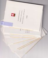 1980 Lot 7 Faltblatt 172 bis 178