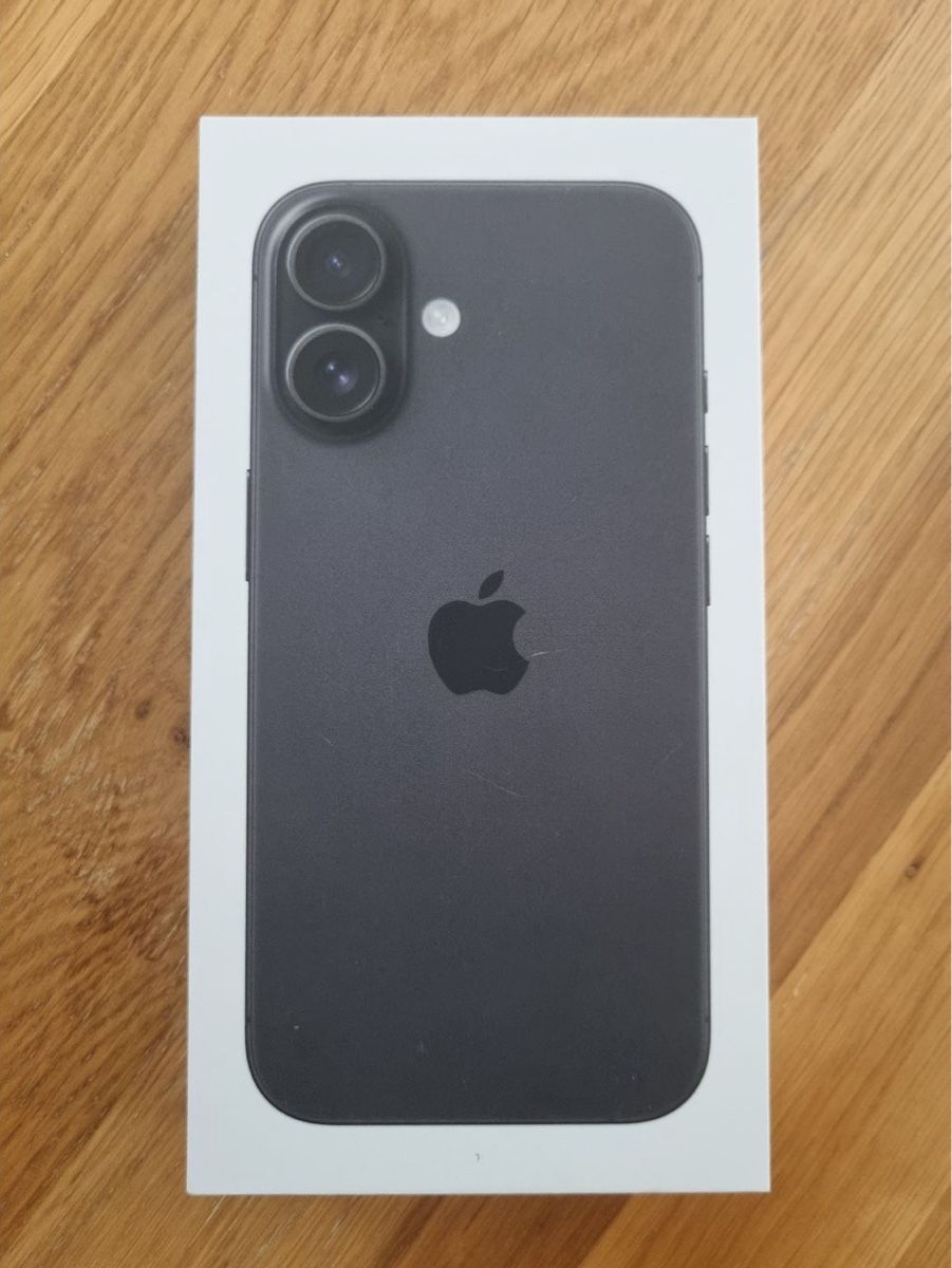 Apple Handys / Smartphones: iPhone 16 Noir 128Go, neuf – Neu und originalverpackt aus Nyon von rom_k8nf