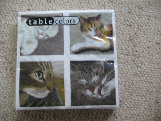 Migros Serviettes: Servietten table colors mit Katzen Sujet neu – Neuf (Voir description) à Reitnau par Bab0