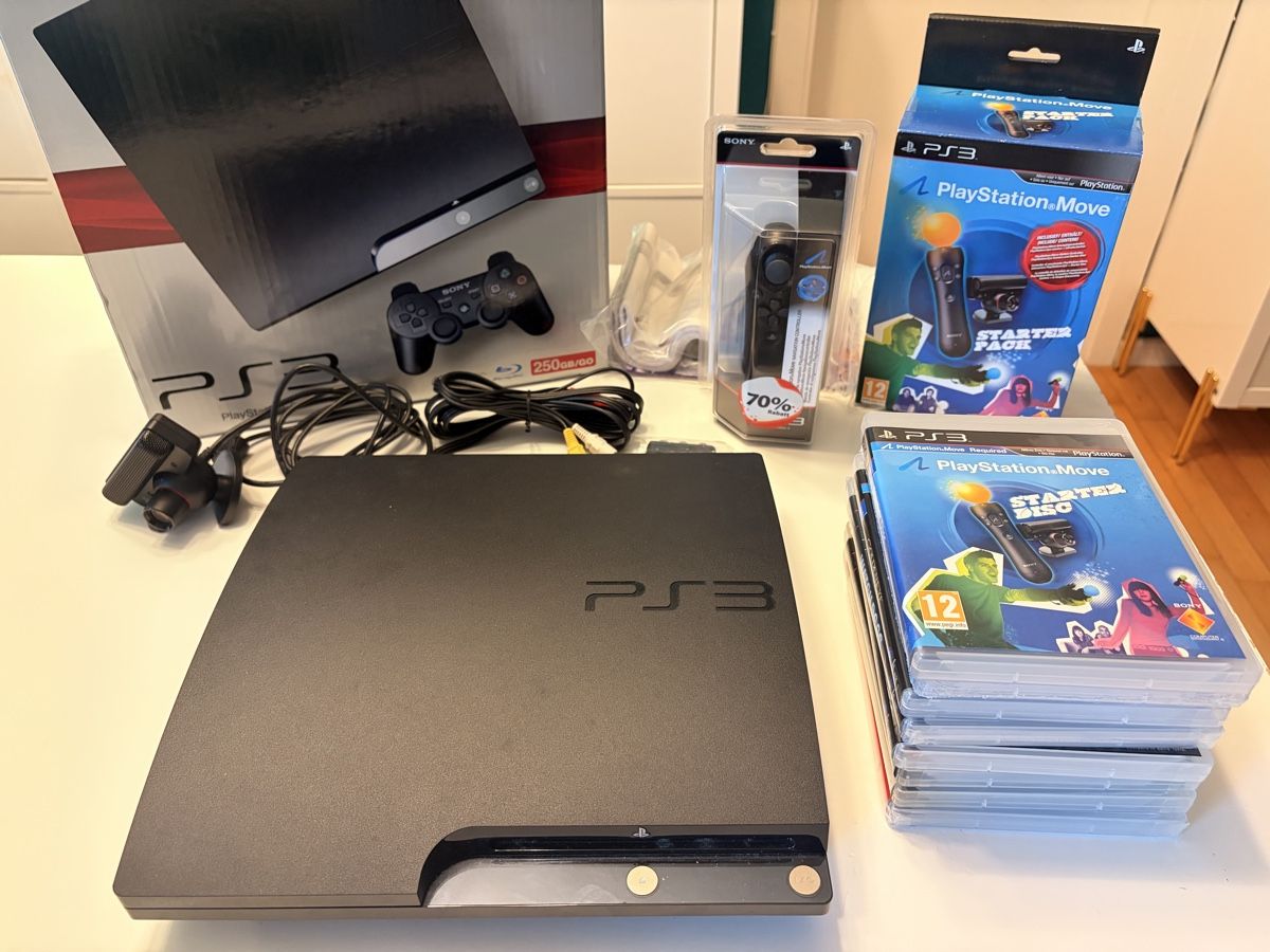 Sony Console: PS3 Slim 250GB – Usato da Urtenen-Schönbühl venduto da joaoferreira
