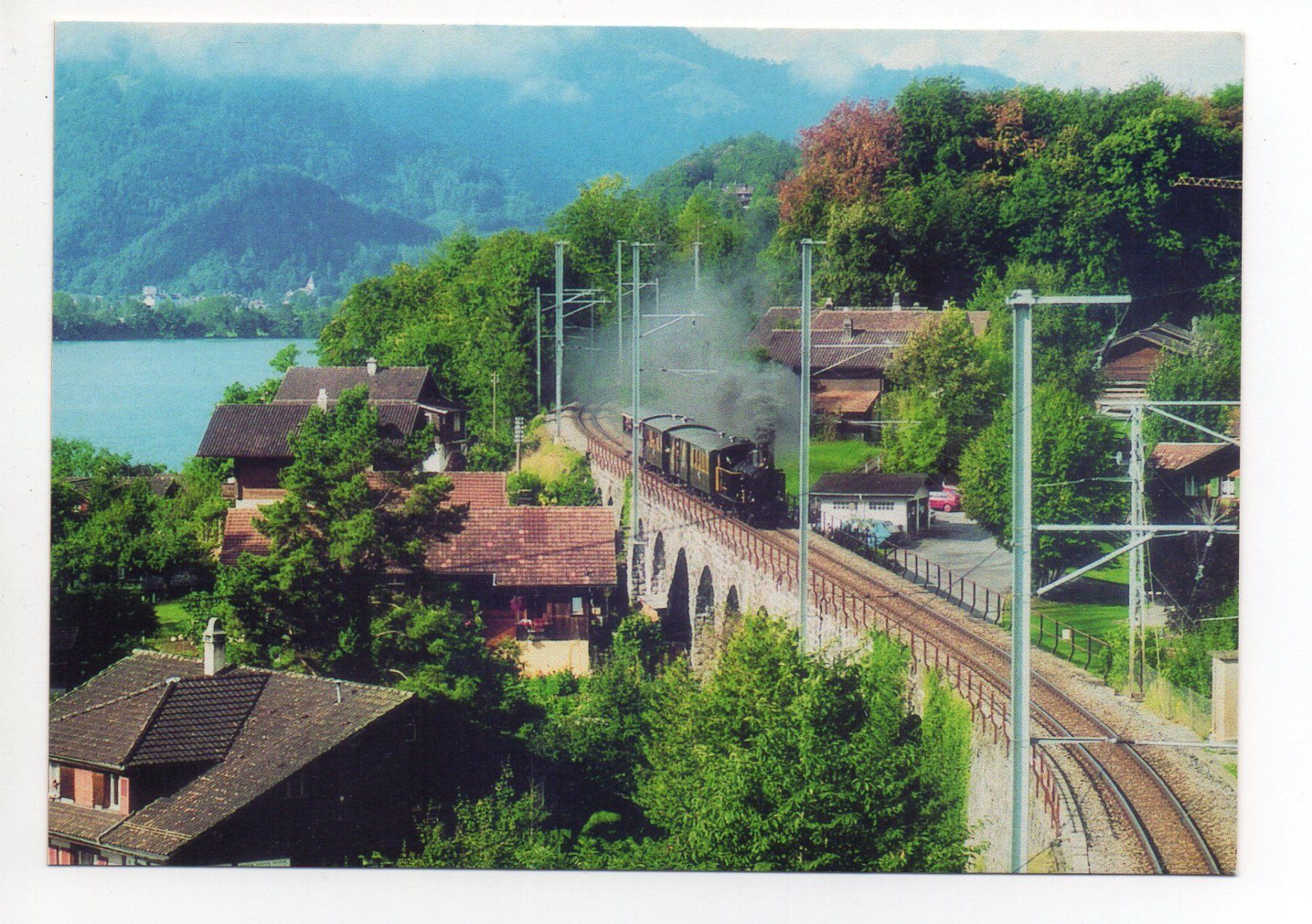Cartes postales: RINGGENBERG Bahn Dampflokomotive – Neuf (Voir description) à Jona par philajona