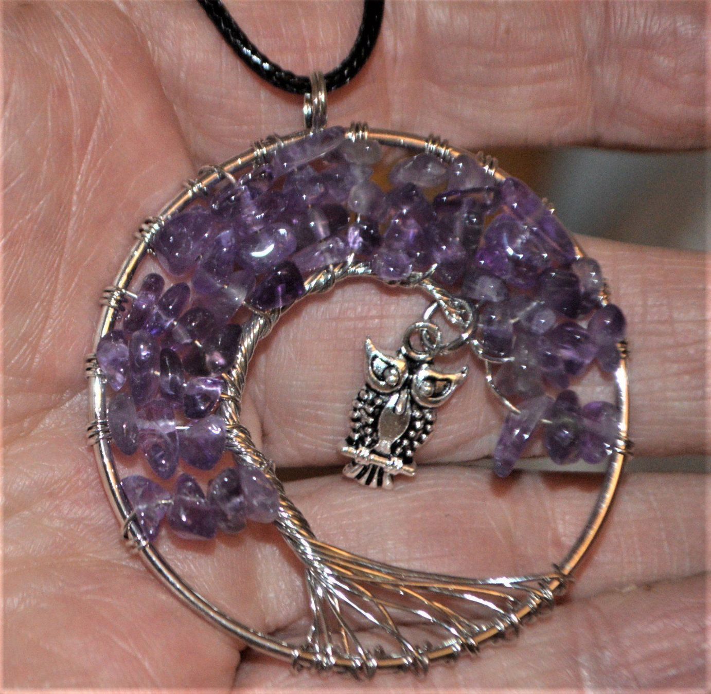 Catenine: Halskette 846 – Baum Amethyst Edelstein – Nuovo e nell'imballaggio originale da Goldiwil (Thun) venduto da han_v5b7