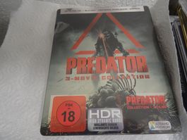 Predator Collection - 3 Filme - Steelbook - 4K UHD Blu-ray