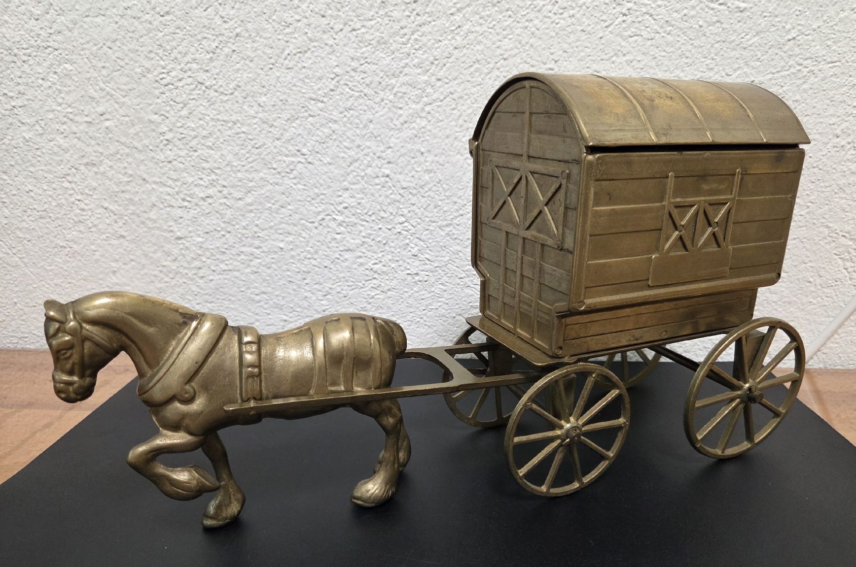 Kutschen: Grosse Vintage Messing-Kutsche mit Geheimfach Schatulle  – Gebraucht aus Allenwinden von pro_nmg9 8