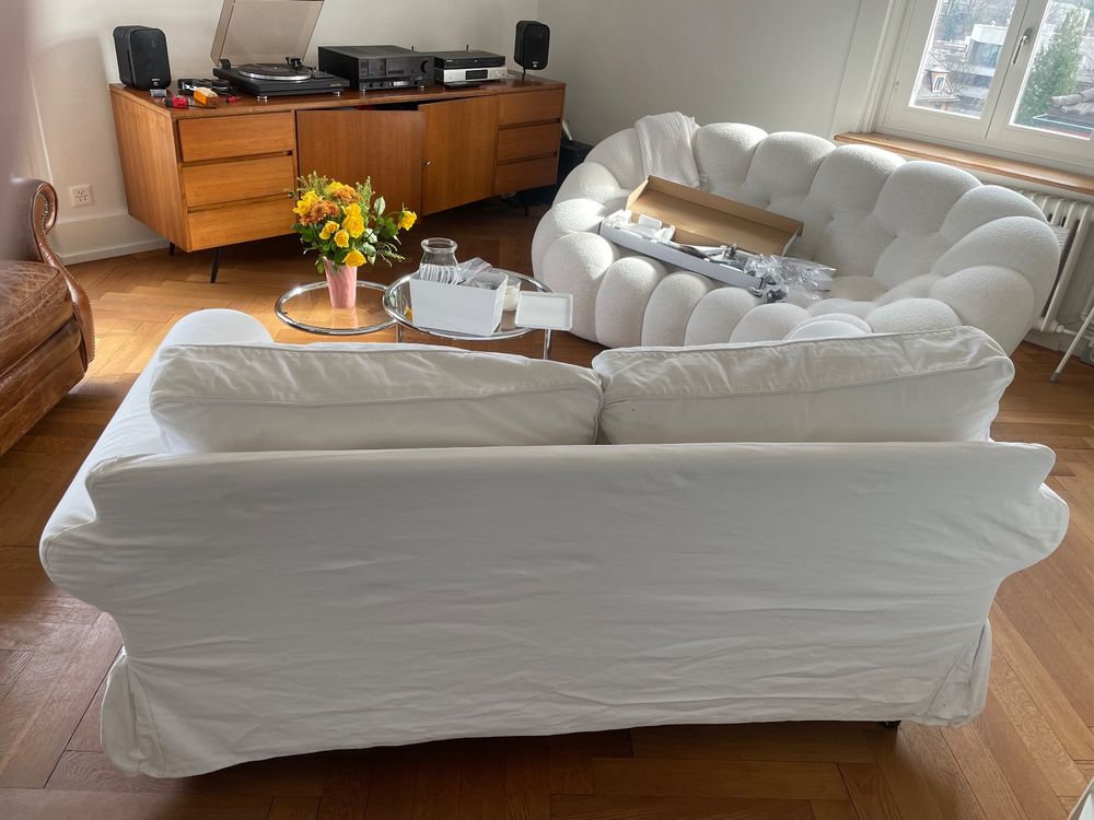 IKEA EKTORP Sofa Weiss (zweier) Kaufen auf Ricardo