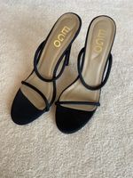Black EGO heeled sandals, size 38 - perfect for summer!