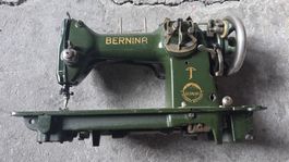 Nähmaschine BERNINA grün Gusseisen 