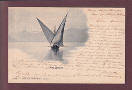 BARQUE DU LEMAN - 1901 // petite déchirure //