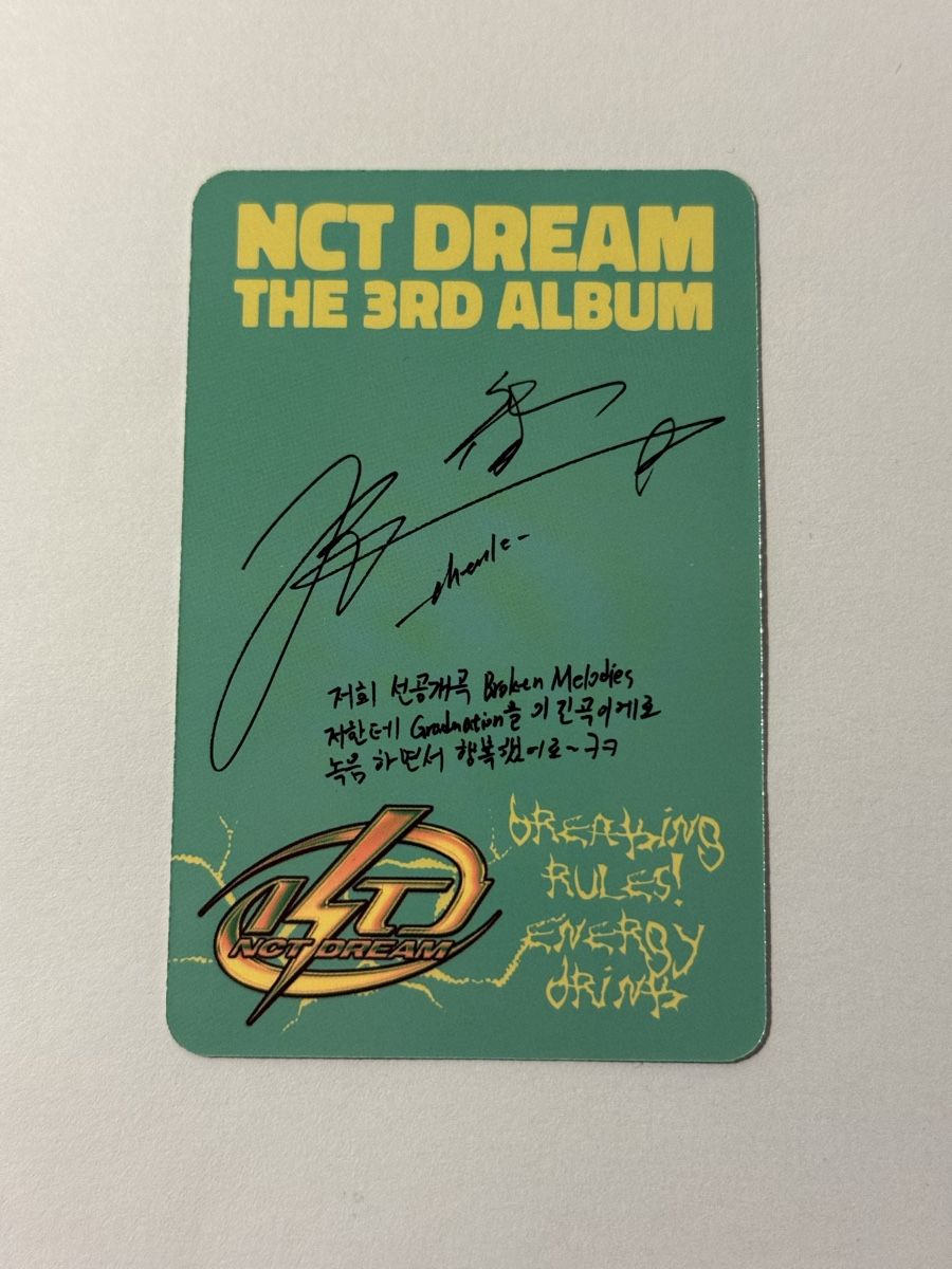 Carte collezionabili: NCT DREAM Chenle Photocard 3rd Album – Usato da Les Avanchets venduto da ang_qqx6 1