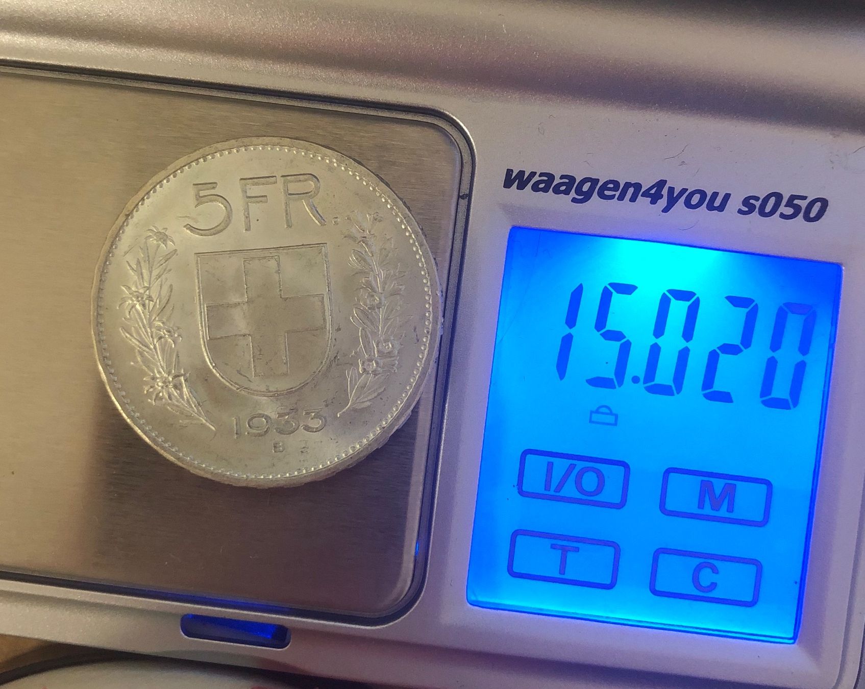 Tutti le monete: 5 FRS 1933 UNZ ! – Nuovo (secondo la descrizione) da Courgenay venduto da Kolfree 2