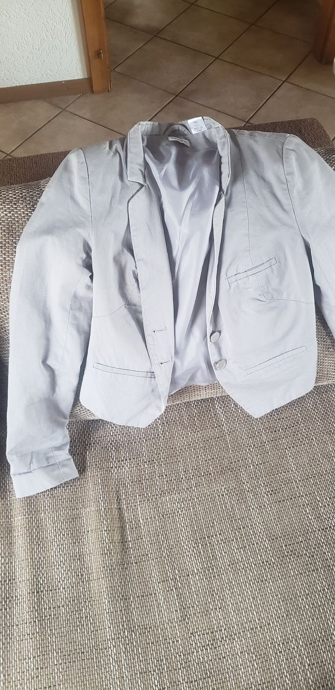 Jacken: Veston gris – Gebraucht aus Le Séchey von Jill93 2