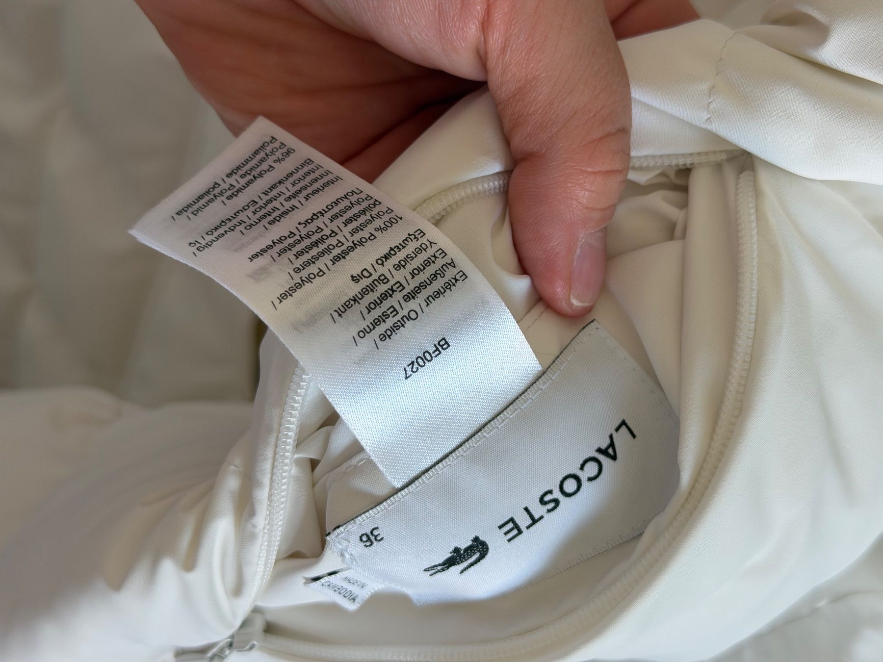 Lacoste Mäntel: Doudoune réversible Lacoste 36 – Gebraucht aus Forel (Lavaux) von julie13 6