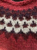 Island Pullover handmade neu